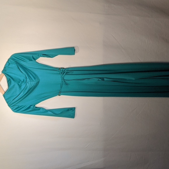 Vintage 1970's green hooded jumper pantsuit - Picture 3 of 5